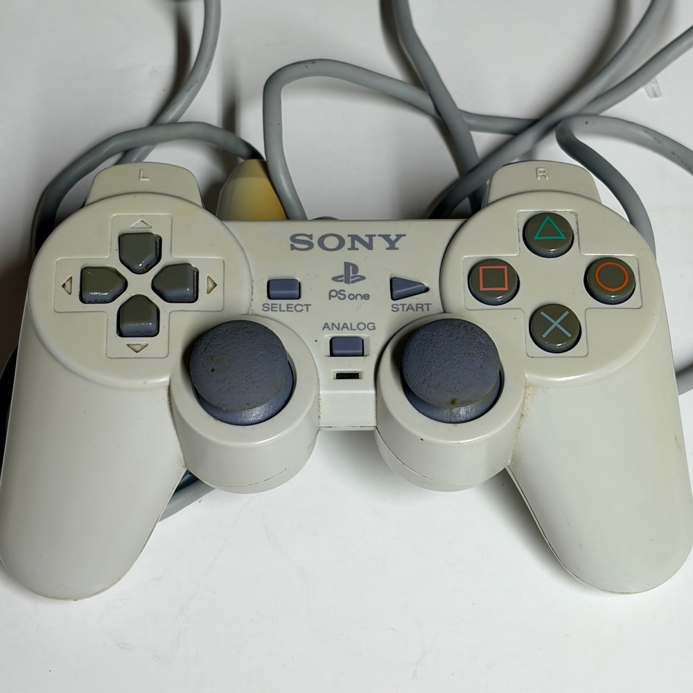 Sony PSone DualShock Controller SCPH-110 & Performance Mega Memory Card untested - Picture 4 of 13